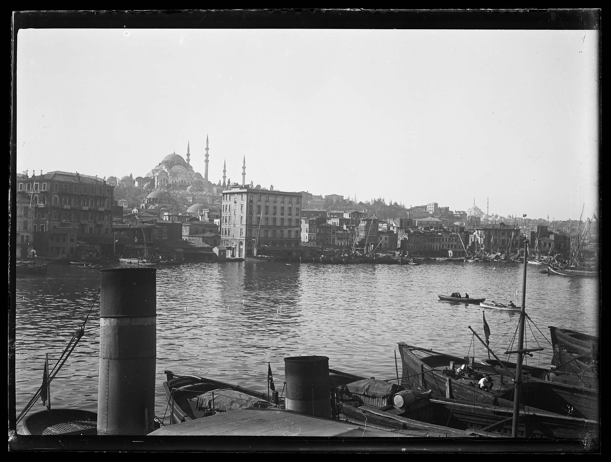 Vue d'ensemble, avec la mosquée Süleymaniye au second plan